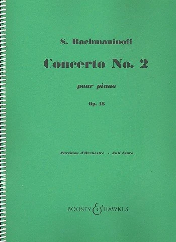 Piano Concerto 2 In Cm: op. 18. piano and orchestra. Partition.