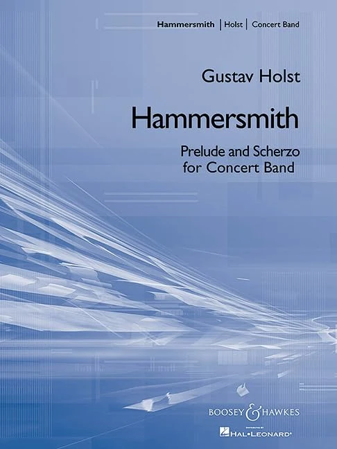 Hammersmith: Prelude and Scherzo. QMB 225. op. 52. wind band. Partition et parties.