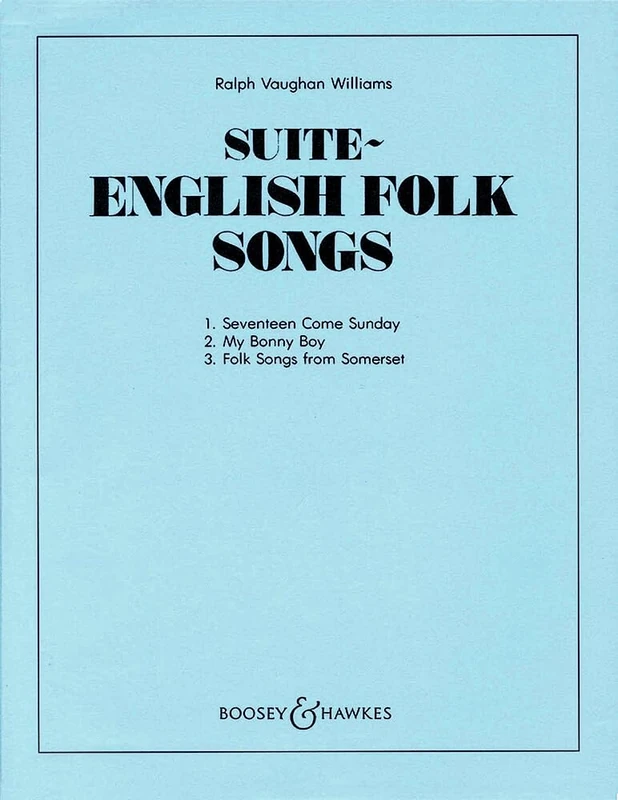 English Folk Song Suite: orchestra. Partition et parties.