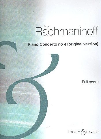 Piano Concerto 4: op. 40. piano and orchestra. Partition.
