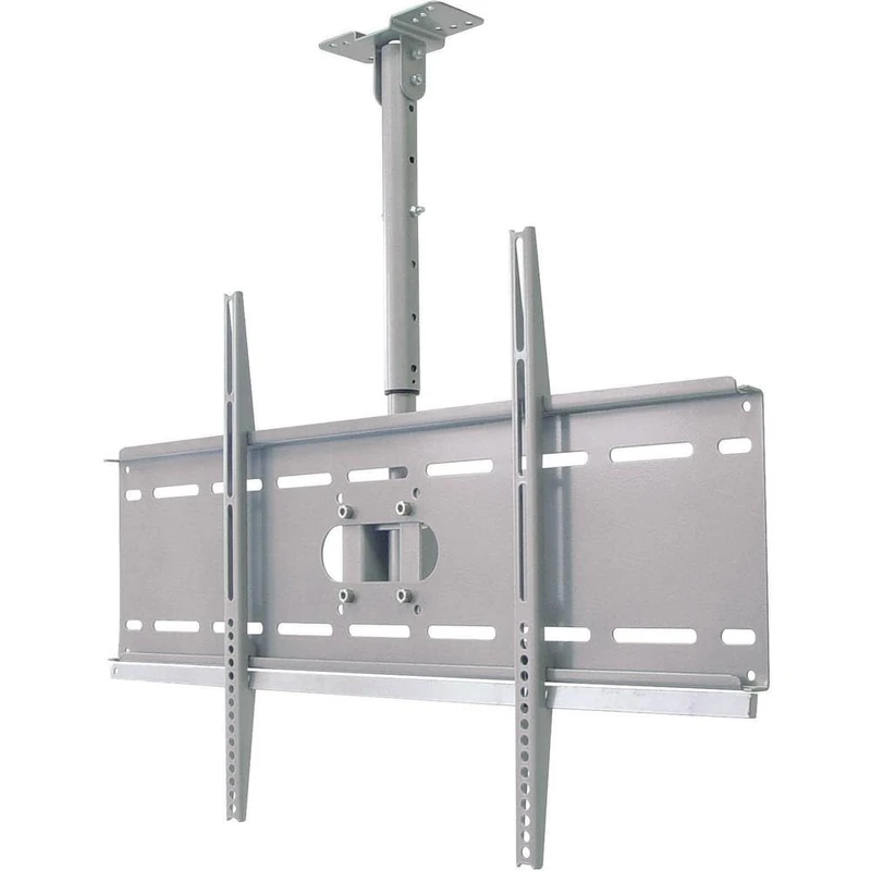 My Wall HP3L Ceiling Mount for Flat Screen VESA Monitor 94 cm (37 Inch) to 160 cm (63 Inch) Capacity 80 kg Silver