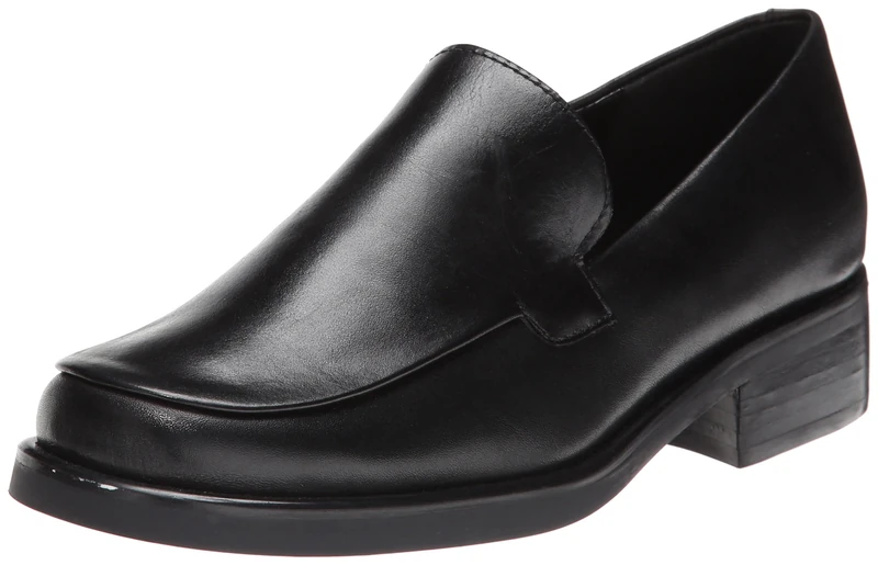 Franco Sarto Women's Bocca Loafer,Black,8 W US