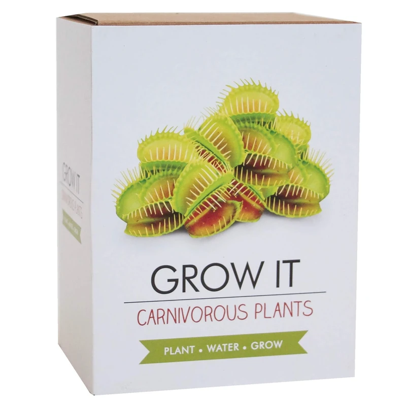 Gift Republic GR200010: Grow It. Grow Your Own Carnivorous Plants, Green