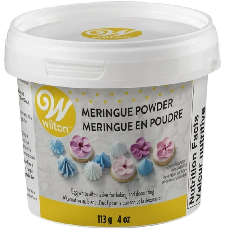 Wilton Meringue Powder 120g: Excellent Egg White Substitute For Perfect Meringues, Fluffy Meringue Cookies and Glossy Royal Icing