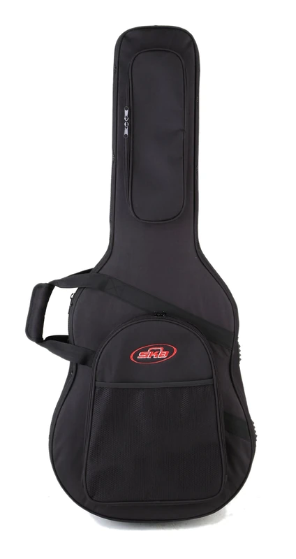 SKB 1SKB-SC18 EPS Foam Interior Nylon Exterior Soft Case with Back Strap for Acoustic Guitar