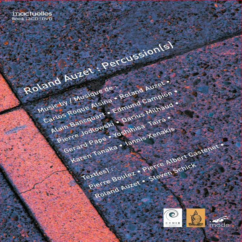 Roland Auzet: - Percussion[s] (3 CDs, 1 DVD and 500-page booklet)