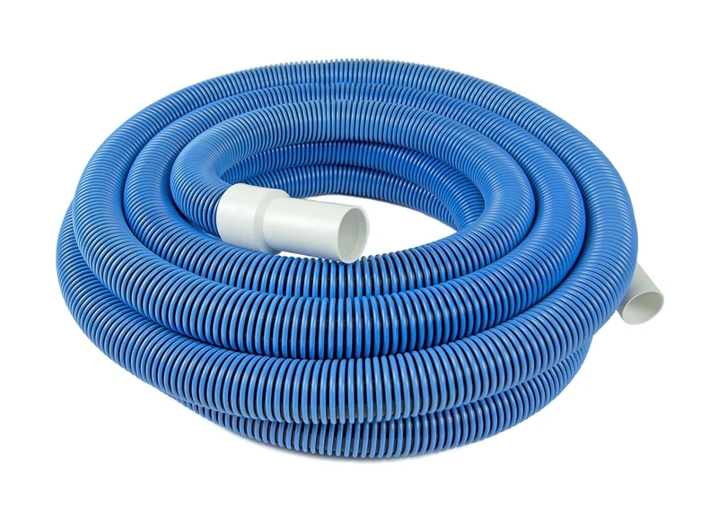 Poolmaster 33440 Heavy Duty In-Ground Pool Vacuum Hose with Swivel Cuff Made in The USA, Blue, 40'