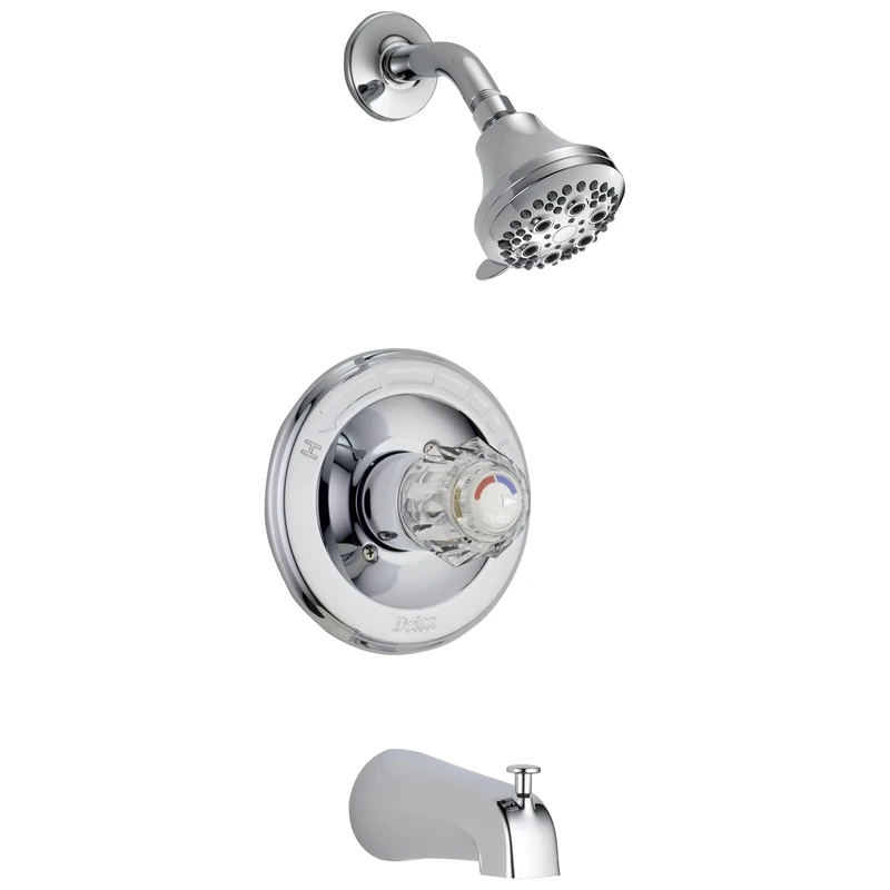 Delta Faucet T13422 Classic MonitorR 13 Series Tub and Shower Trim, Chrome