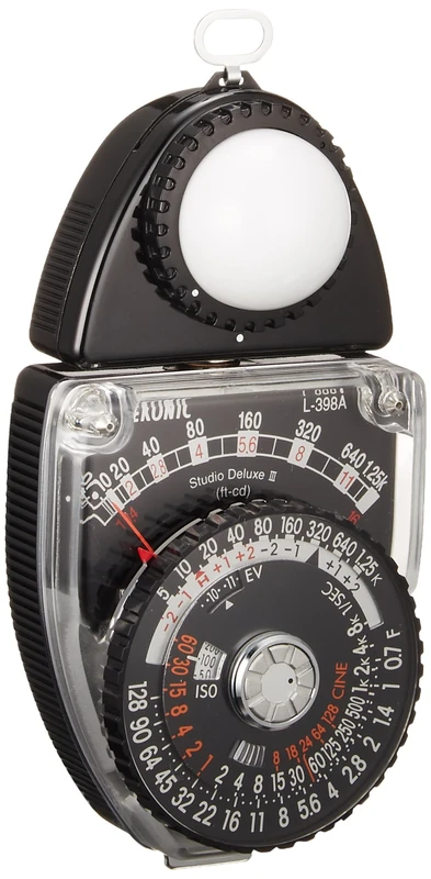 Sekonic Studio Deluxe III L-398A Classic Analogue Light Meter