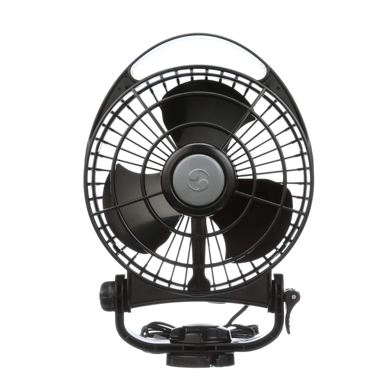 SEEKR Bora, 748CAWBX, Compact 3-Speed Direct Wire Cabin Fan, 100/130 CFM, 12V, Black