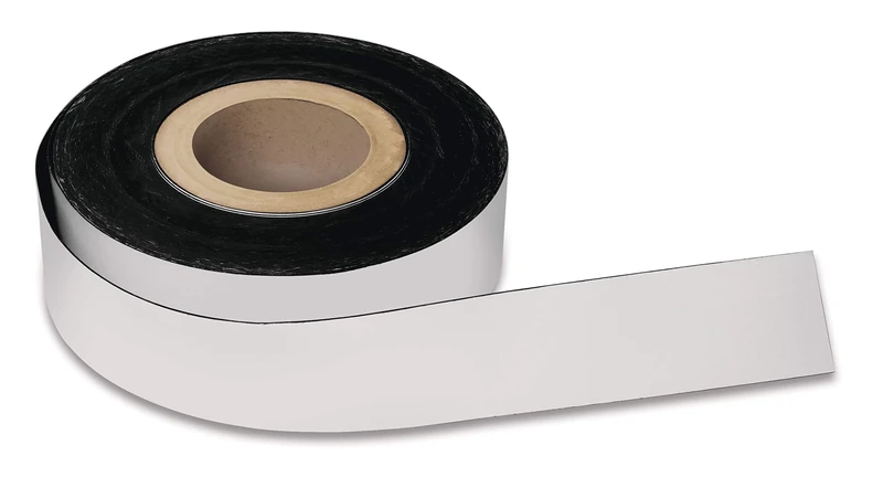 magnetoplan Magnetic Tape PVC White 40 mm x 30 m