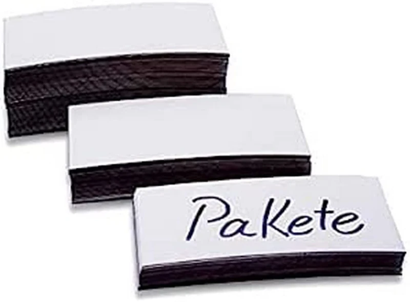 Holtz Magnetic Labels White 100x50x0,6 mm 100St