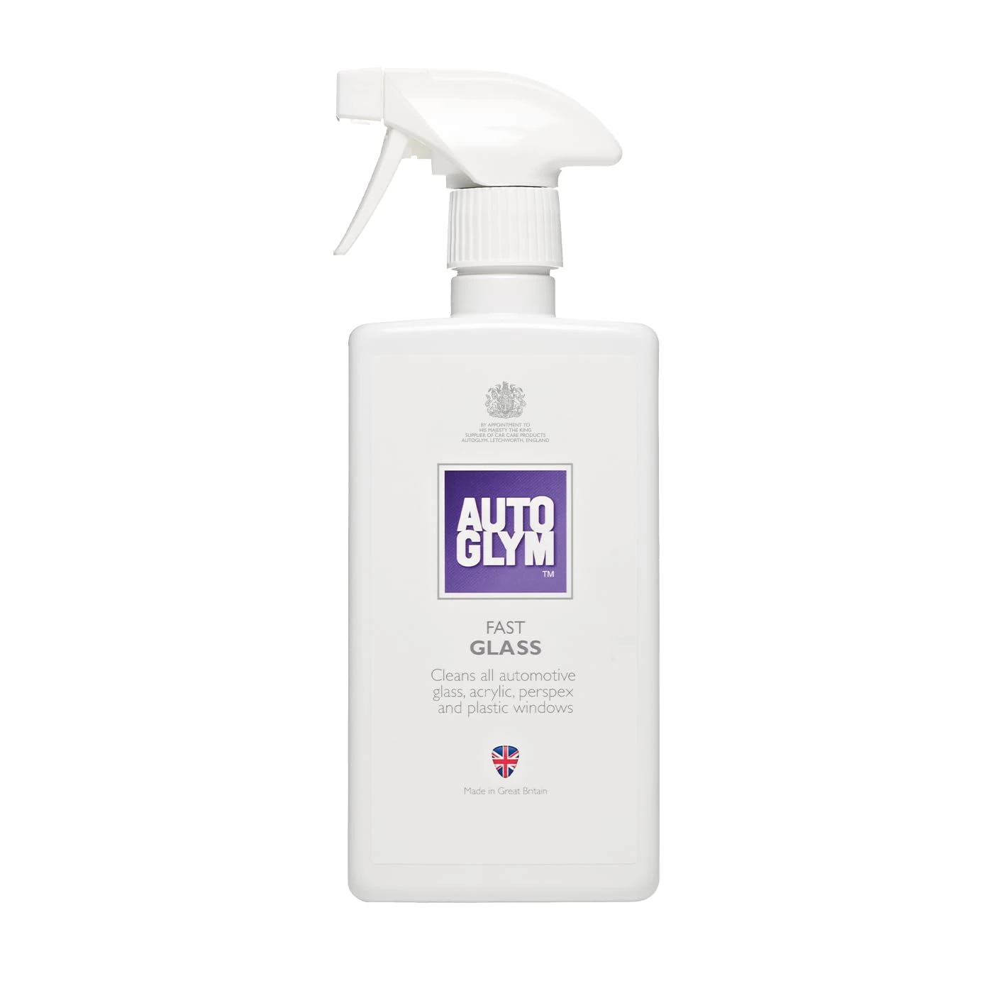 Autoglym Fast Glass, 500ml - Streak Free Car Cleaner for Windscreen, Windshield, Window Cleaning, Mirrors and More