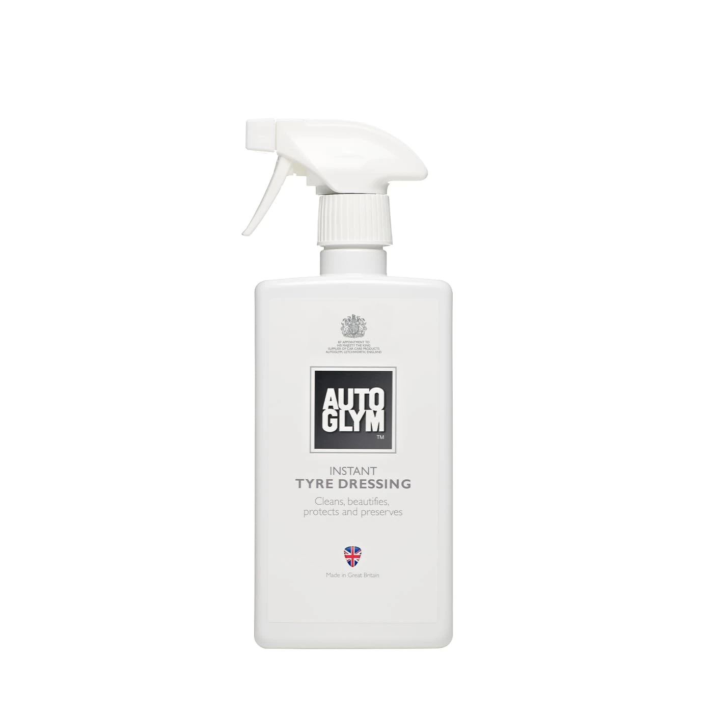 Autoglym Instant Tyre Dressing, 500ml - Spray-on Tyre Care Solution For a Light Sheen or Matte Finish