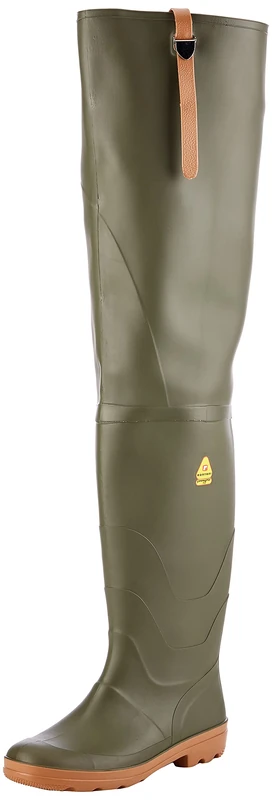 Nora RIVER Unisex Adults Boots, in Antibacterial Polyester Sponge Lining, Rubber Boots,for Hunting and Fishing, Green, 9/10 UK (4344 EU)