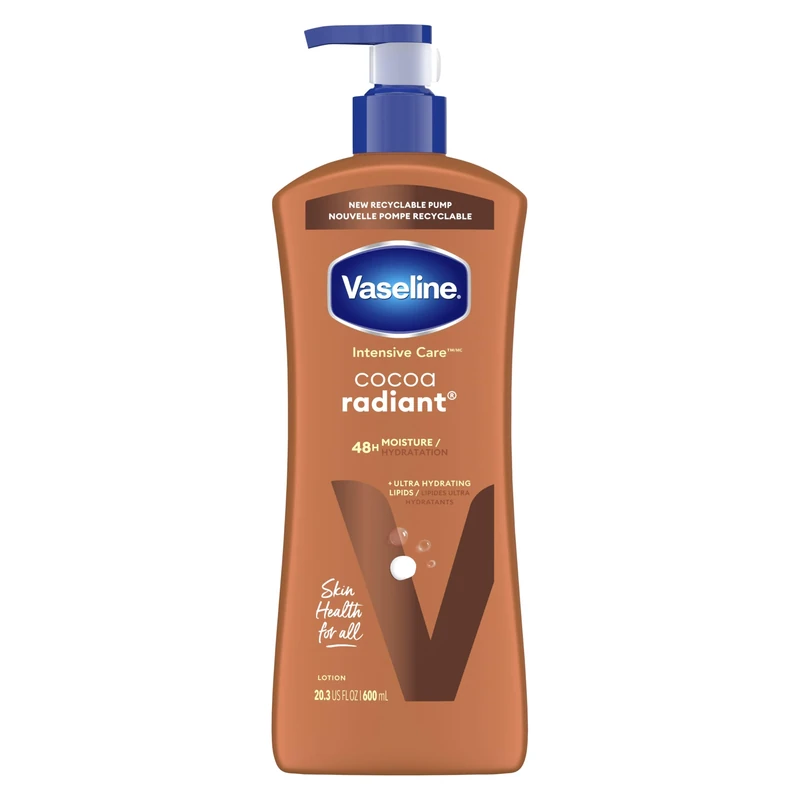 Vaseline Intensive Care Body Lotion, Cocoa Radiant, 20.3 oz