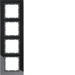 Hager B7 – Frame 4 Elements Glass Anthracite
