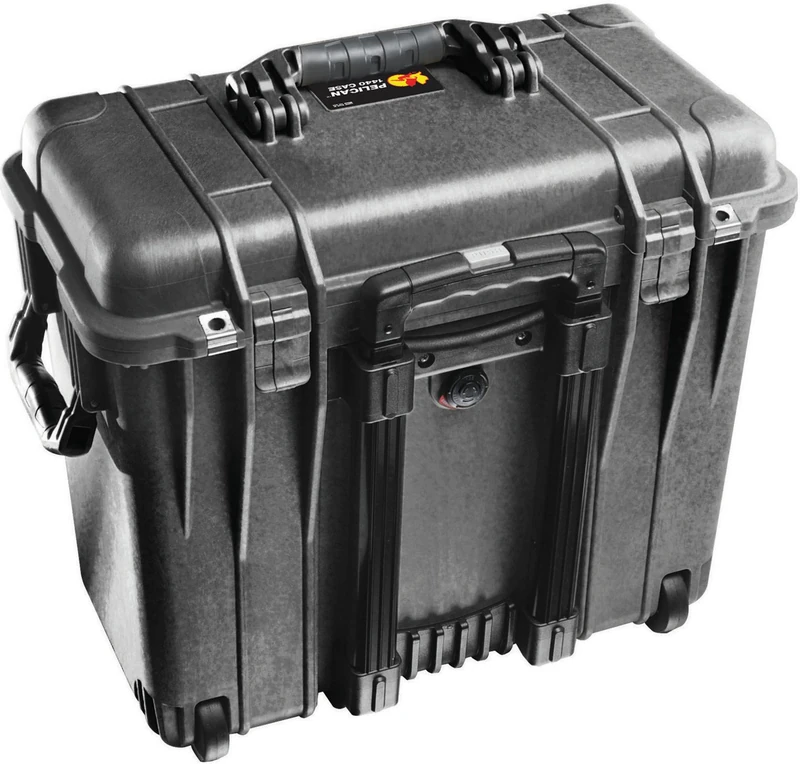 Pelican 1440 Polypropylene (PP) Equipment Cases, Black, 434 mm, 190 mm, 406 mm, 8.95 kg
