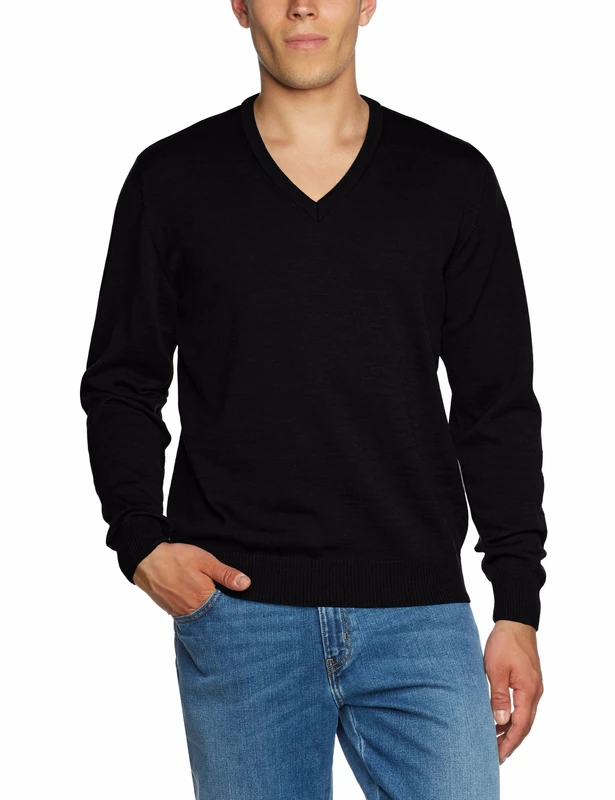 Maerz Men's 490400 Sweater, Black (595), 46