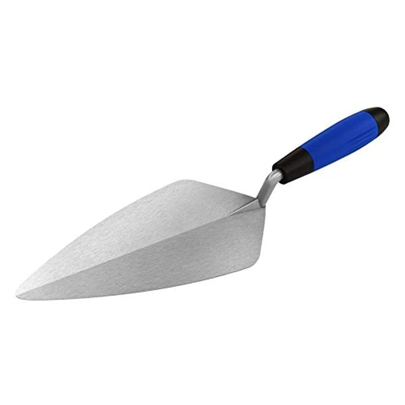 Bon 72-259 11 x 4.75-inch Pro Carbon Steel Narrow London Masonry Trowel with Comfort Grip Handle