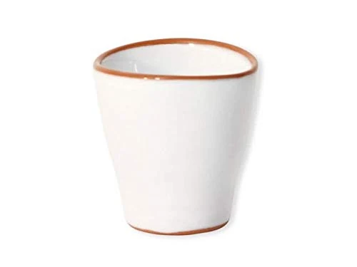 Bruno Evrard APD3639088 Espresso Cup, Ceramic, White, 6 x 6 cm, 8 cl - Image 1