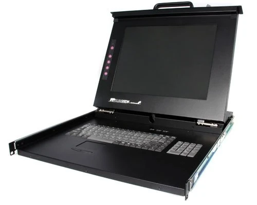 StarTech 1U 17" Rackmount LCD Console - USB + PS/2