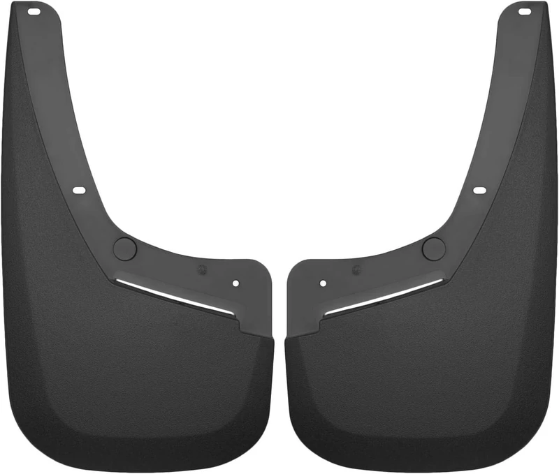 Husky Liners 56791 Fits 2007-13 1500, 2007-14 Chevrolet Silverado 2500/3500, Black, Custom Front Mud Guards