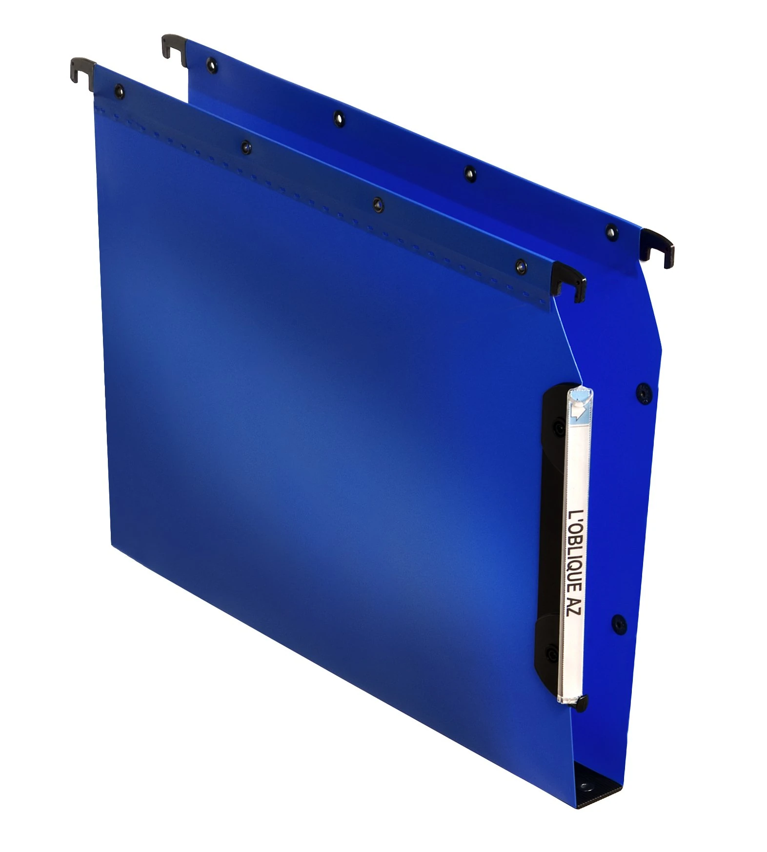 Elba Ultimate Polypropylene A4 Lateral Suspension Files, 30mm Base - Blue (Pack of 25)