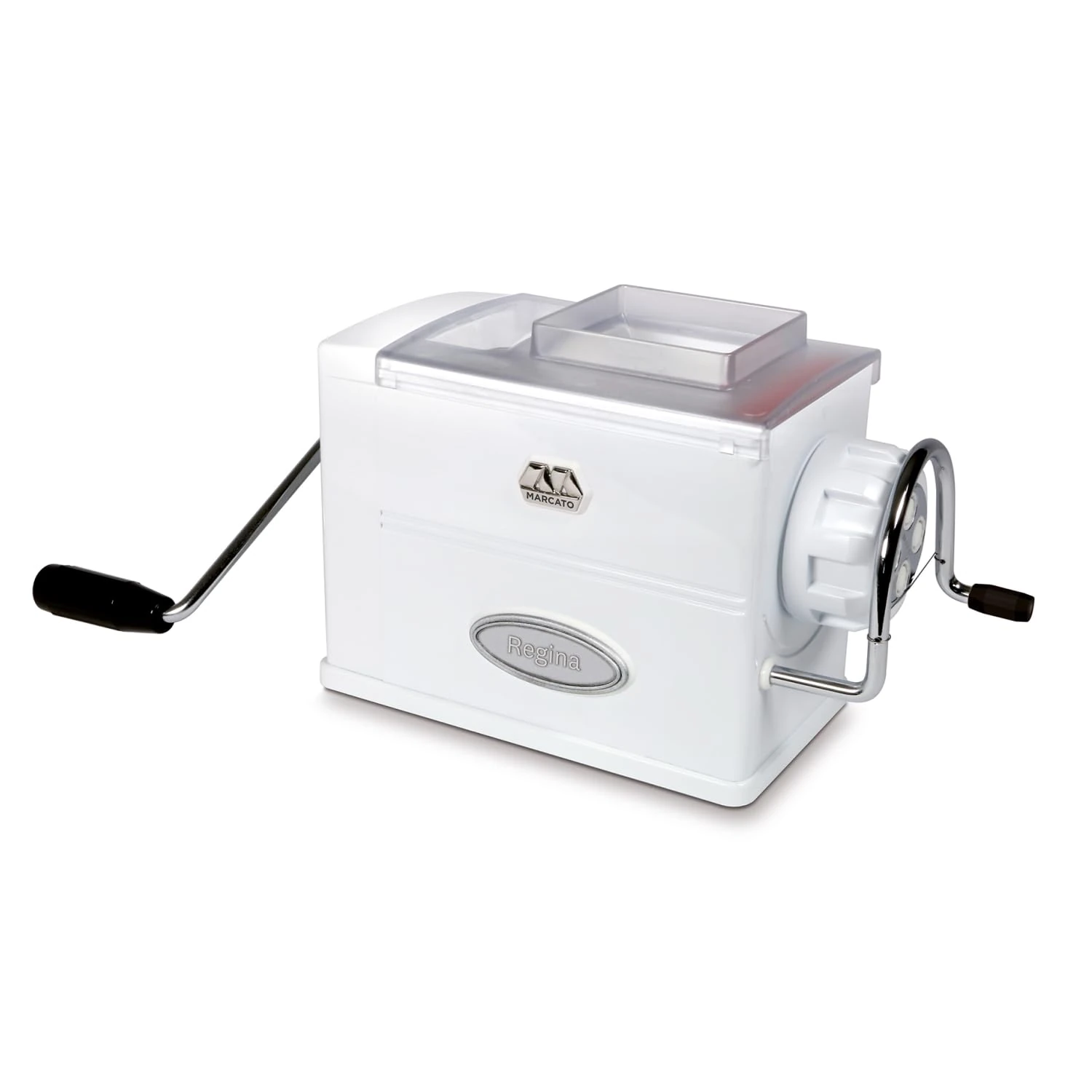 Marcato Pasta Machine, Pasta Maker, Fresh Pasta Extruder, Manual, 5 Dies Included, for Bucatini, Fusilli, Maccheroni, Maccheroncini, Rigatoni, Made in Italy. Model: Regina