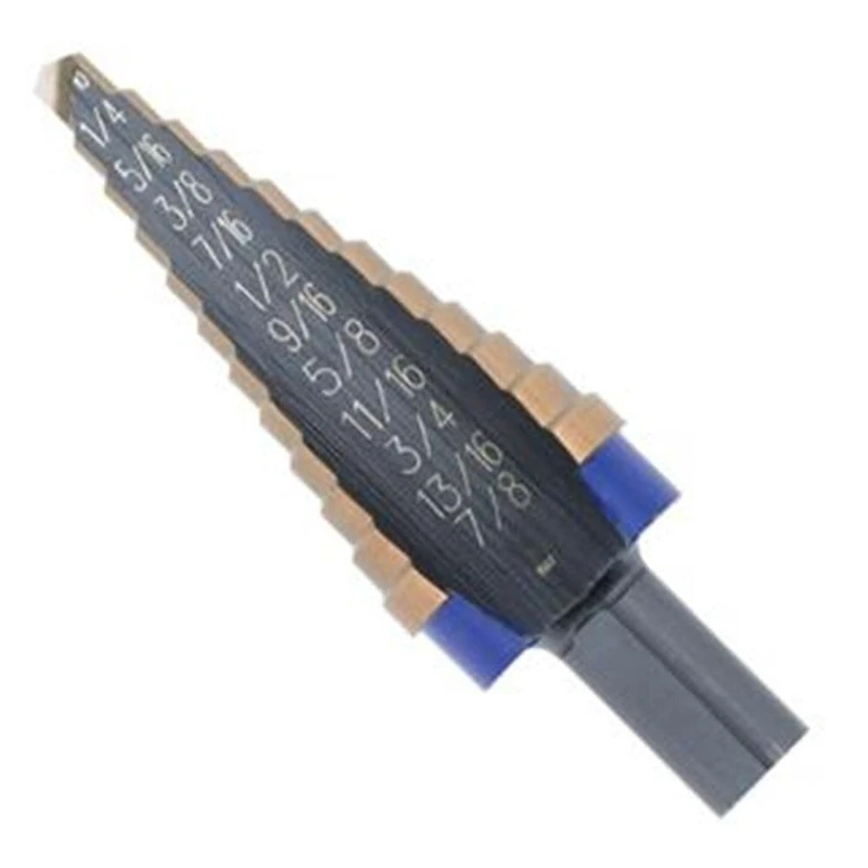 Irwin Tools IRWIN 10233CB Unibit 1/16-Inch 9-Steps Cobalt Alloy Steel Step Drill Bit