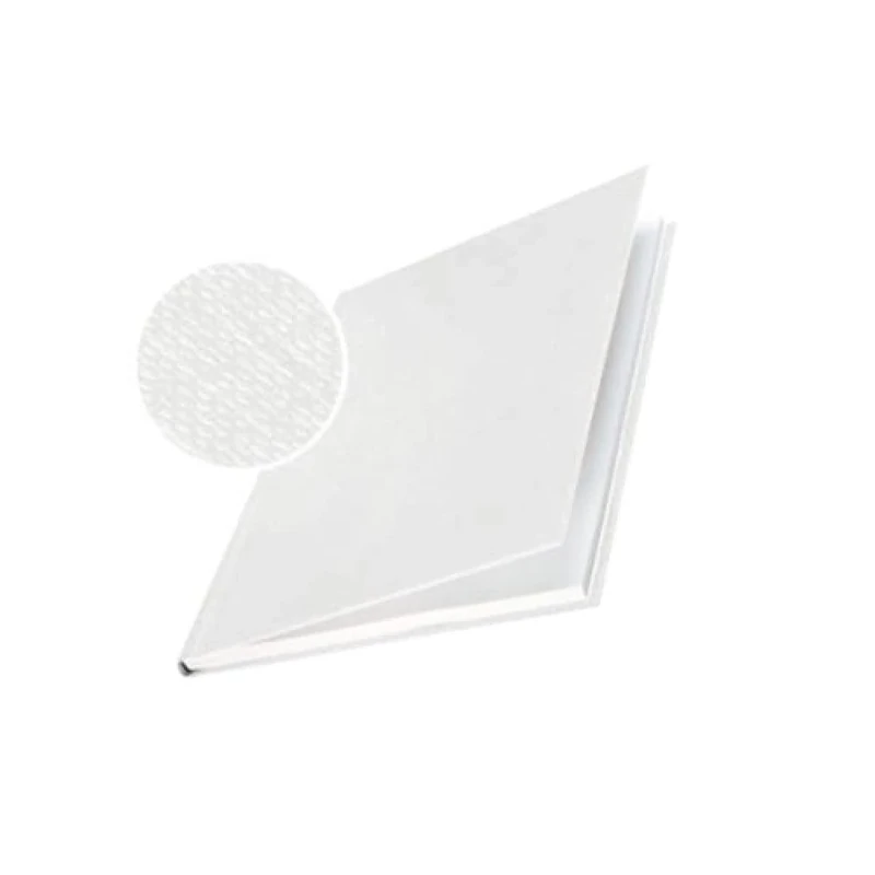 Leitz impressBIND Hard Covers, 3.5 mm Spine, White, Pack of 10