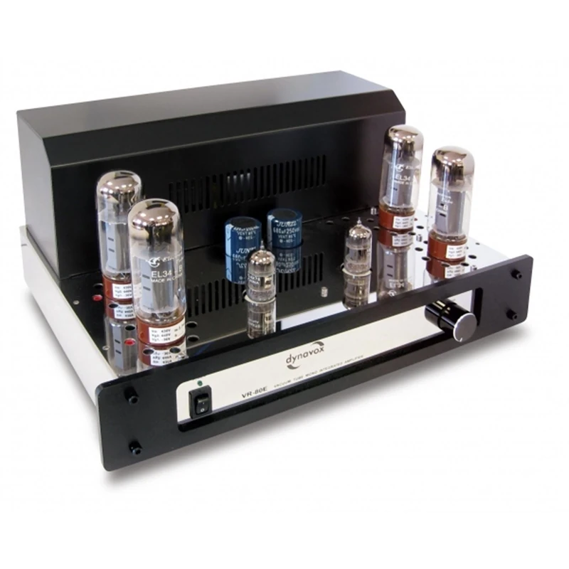 Dynavox VR 80E Tubes Mono Car Amplifier Chrome/Black