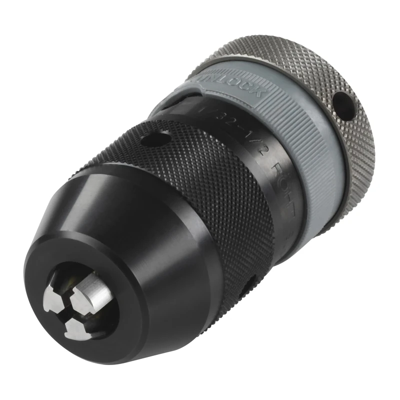 wolfcraft Quick-Release Chuck I 2606000 I for Quick and Easy Clamping and Release of Drill Accessories