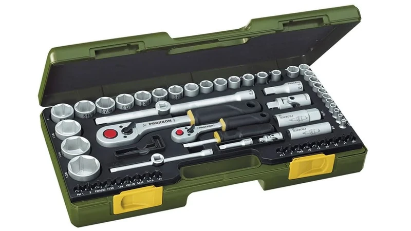 Proxxon 23294 Socket Spanner Set 65 Pieces