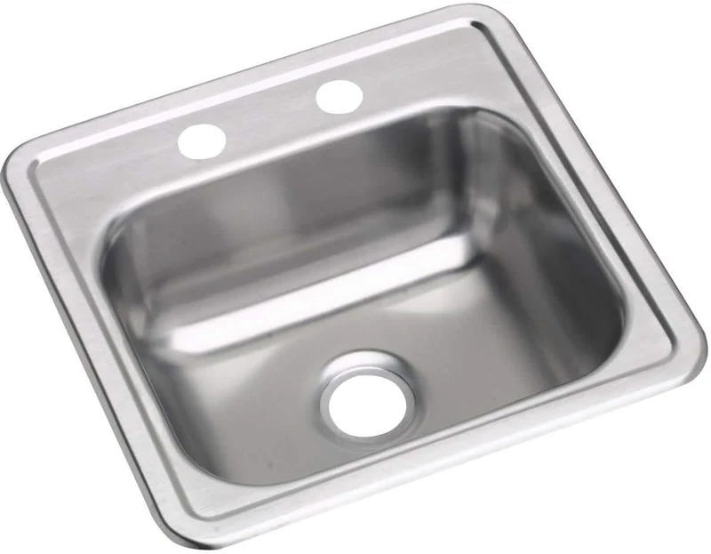 Elkay Sink, Stainless Steel, Satin
