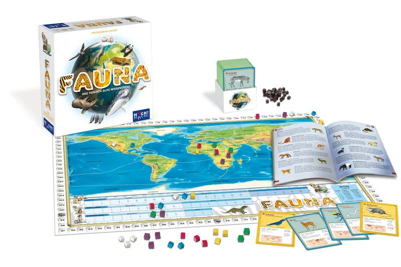 Huch & Friends 75808 Fauna: Fauna – Tierisch gute Knowledge Game
