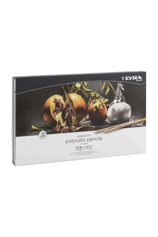 LYRA Rembrandt Polycolor, Fine Art Coloured Pencil Set, 72 Assorted Colours, For Professionals & Students - Image 1