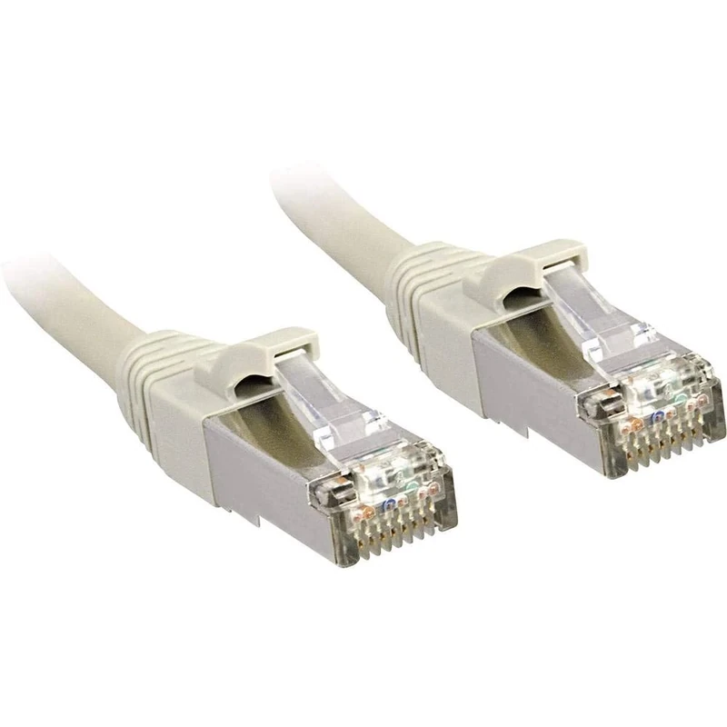 Lindy CAT6 Network Cable Patch 45593 S/FTP SSTP PIMF-Halogen- - 60 M, Grey