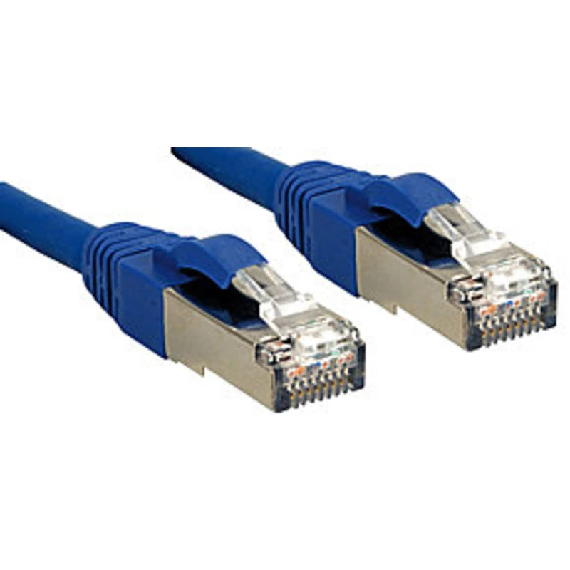 LINDY Cat. 6 S/FTP Cable – 20 m Blue LSOH with Test Protocol