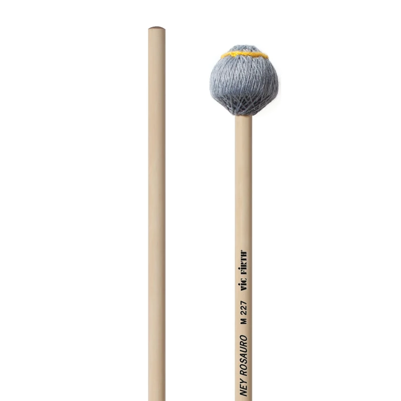 Vic FIrth - Signature Series Marimba and Vibraphone Mallets M227 - Ney Rosauro Keyboard - Hard - Grey