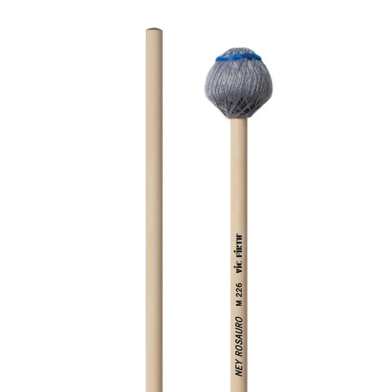 Vic FIrth - Signature Series Marimba and Vibraphone Mallets M226 - Ney Rosauro Keyboard - Medium - Grey