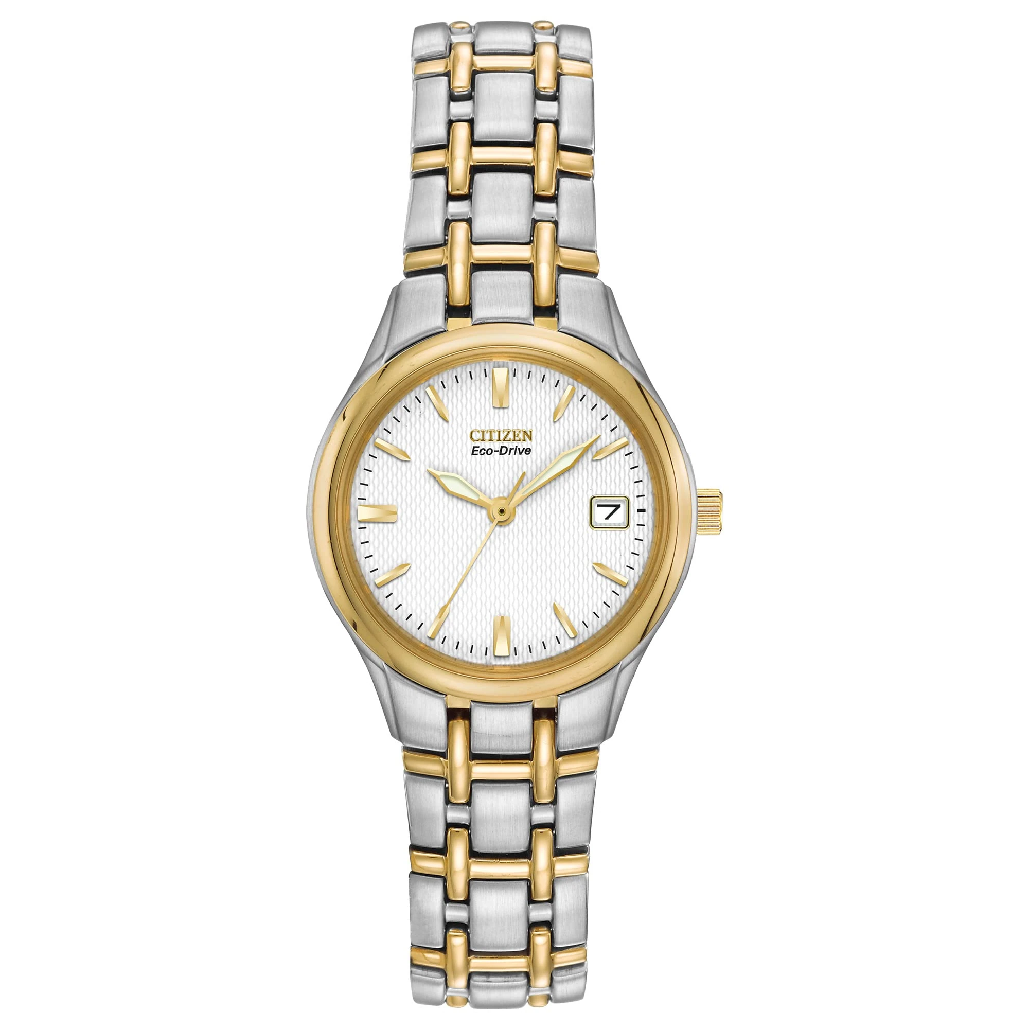 Citizen Women's Eco-Drive Silhouette Two-Tone Watch EW1264-50A