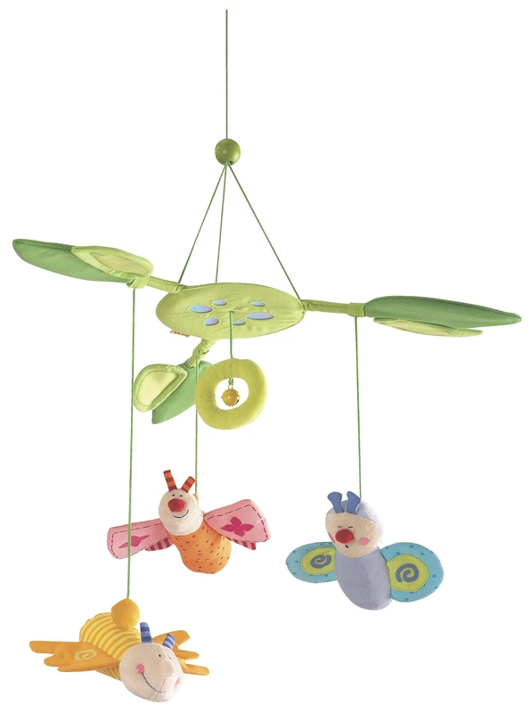 HABA Blossom Butterfly Hanging Mobile - Nursery Decor