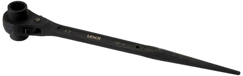 Laser 0180 Ratchet Podger Spanner 17 mm X 19 mm