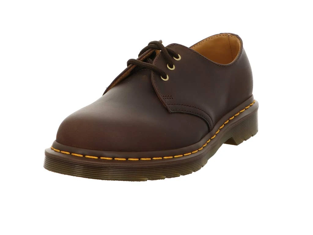 Dr. Martens Men's 1461 Shoes, Brown Gaucho Crazy Horse, 10 UK