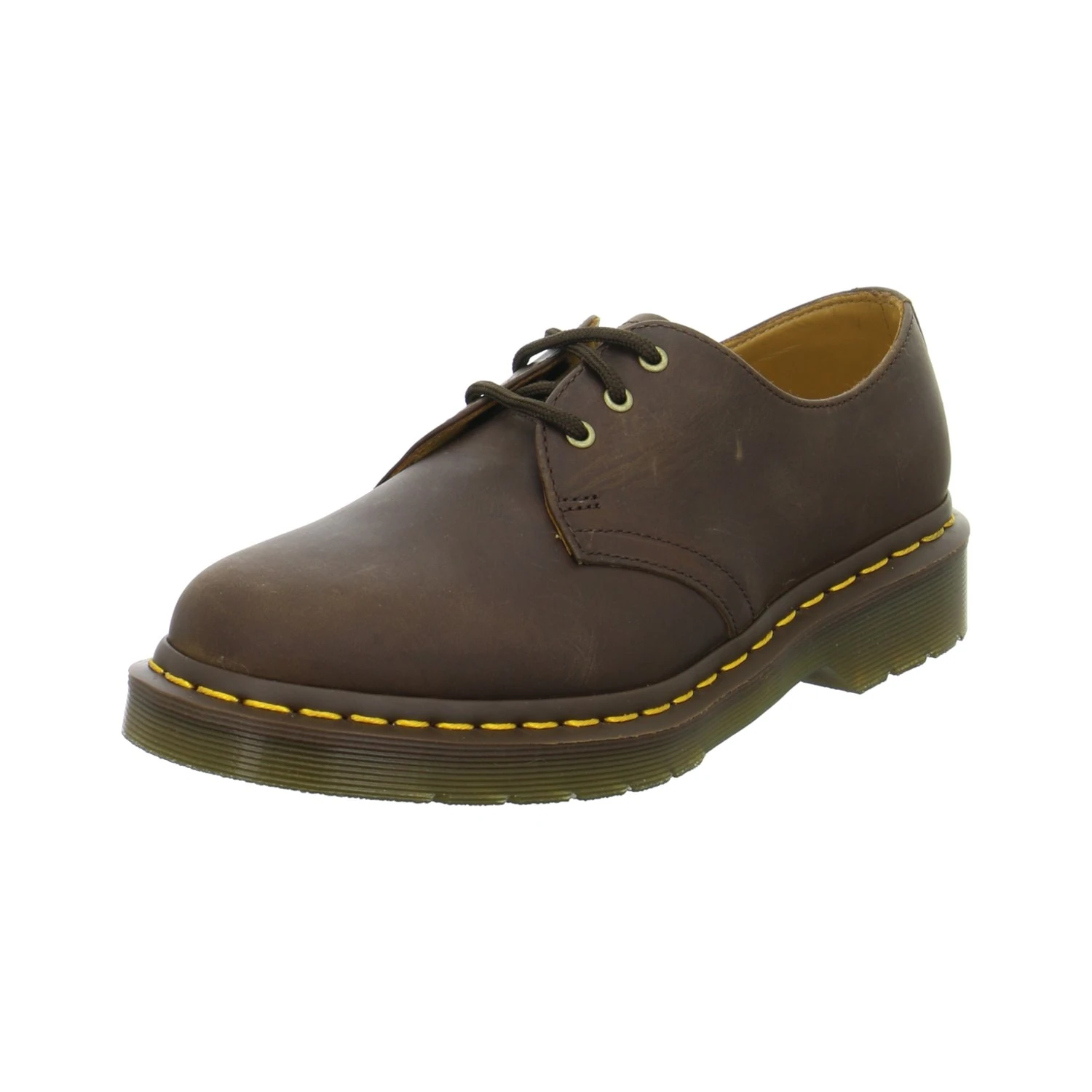 Dr. Martens Womens 1461 Shoes, Brown Gaucho Crazy Horse, 9 UK Men/ 8 UK Women