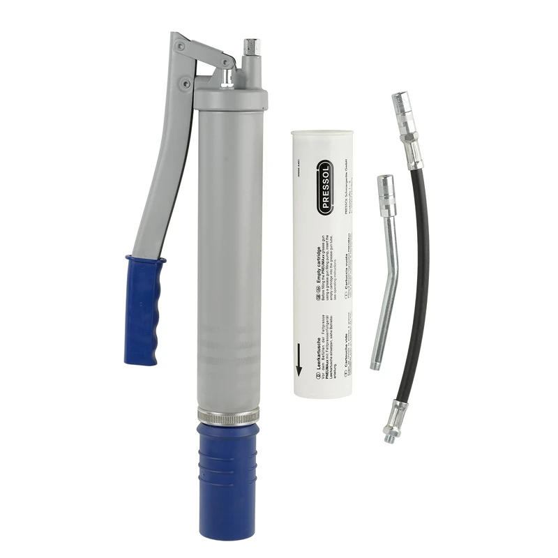 Pressol Schmiergeräte GmbH 12826 Pneumaxx Lever Grease Gun with Pressol Flexible Hose Nozzle Tube