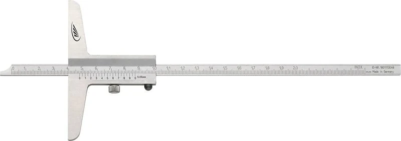 PREISSER MESSTECHNIK GMBH 0282505 Tiefenmessschieber L.300mm DIN862 PREISSER Ablesung 0,05mm