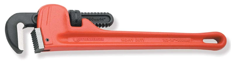 Rothenberger 70154 Pipe Wrench, Heavy Duty, 18", 2-1/2" Max OD