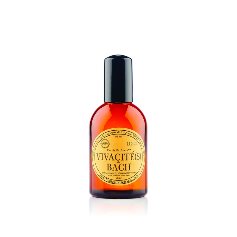 Elixirs & Co Eau de Parfum N ° 2 Vivacity with Bach flowers Organic spray bottle, 115 ml
